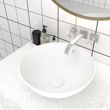 Bassin de lavage de salle de bain de la salle de bain de l&#39;art en céramique sanitaire